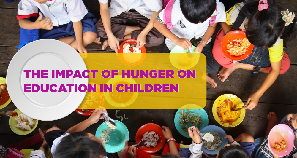 The impact of hunger on education for children dealing with food insecurity, means focusing on school is even harder.