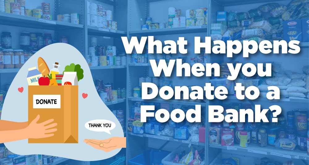 There are various ways to donate to a food bank, and each donation has a different use. Have you ever wondered how your donations are used?