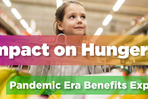 Pandemic-era benefits that helped to keep kids fed are now expiring. This will continue to impact hunger levels in the United States.